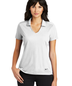 Nike Ladies Dri-FIT Vertical Mesh Polo - Image 5