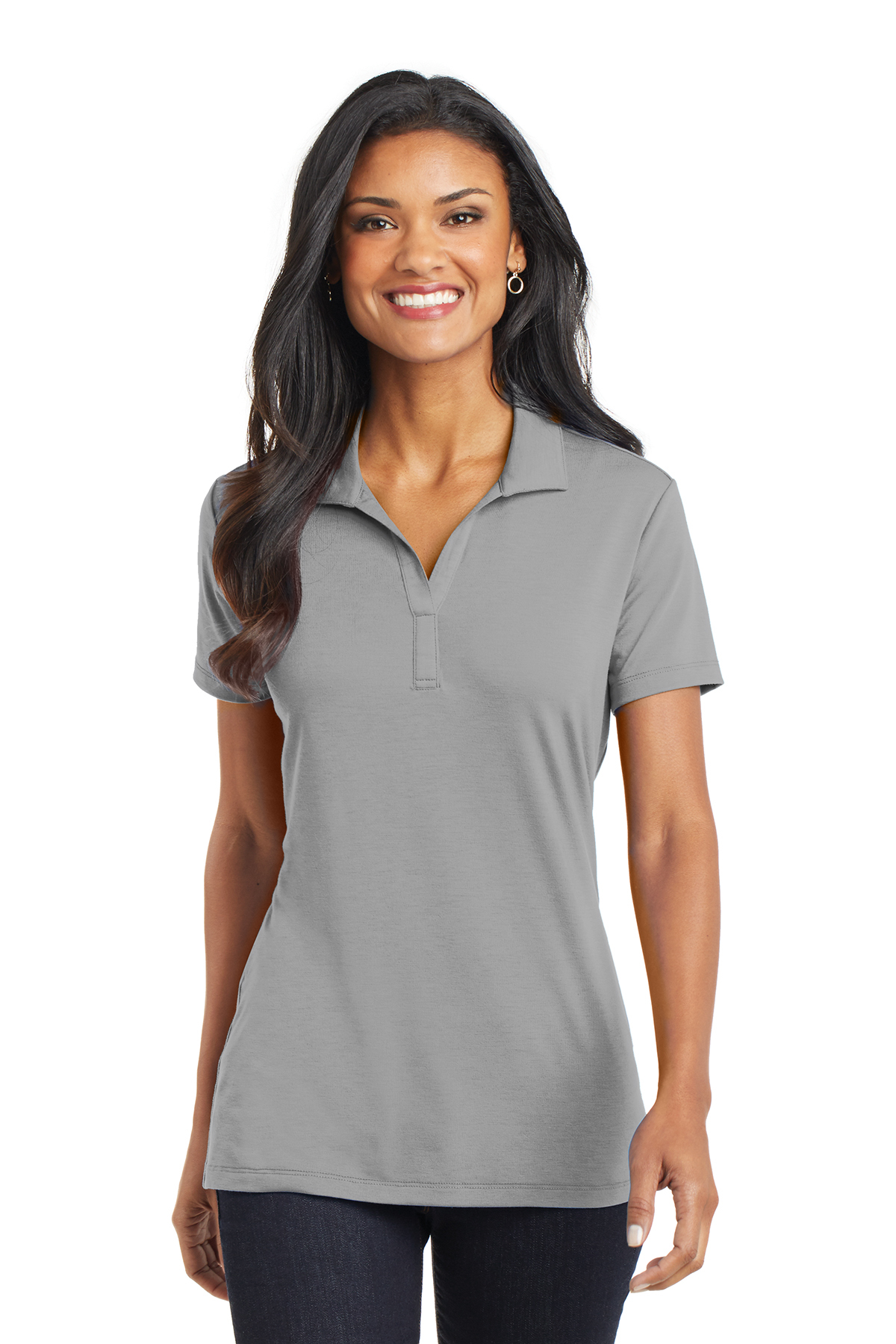 Port Authority Ladies Cotton Touch Performance Polo - Image 5