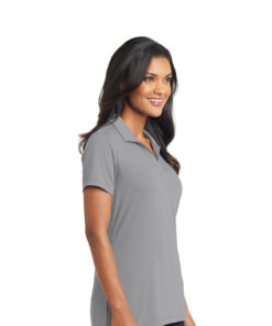 Port Authority Ladies Cotton Touch Performance Polo - Image 2