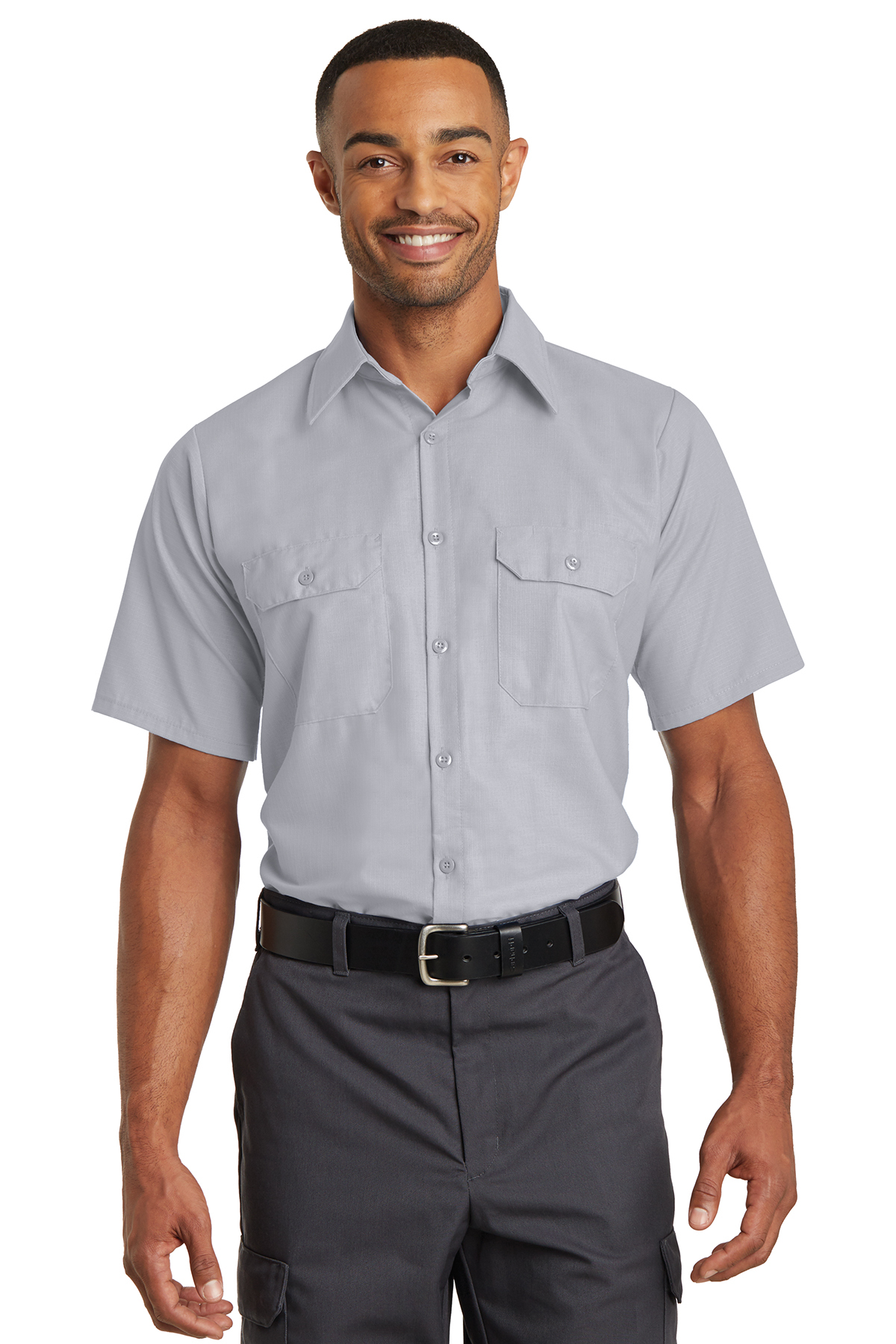 Red Kap Short Sleeve Solid Ripstop Shirt - Image 1