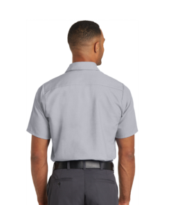 Red Kap Short Sleeve Solid Ripstop Shirt - Image 4