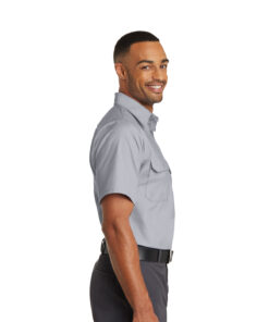 Red Kap Short Sleeve Solid Ripstop Shirt - Image 3