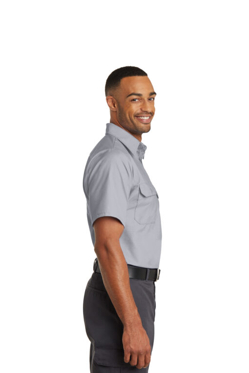 Red Kap Short Sleeve Solid Ripstop Shirt