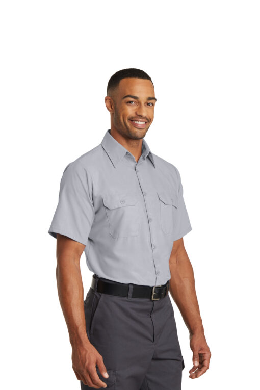 Red Kap Short Sleeve Solid Ripstop Shirt