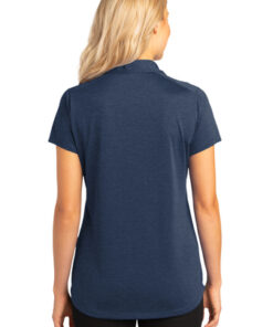 Port Authority Ladies Digi Heather Performance Polo - Image 2