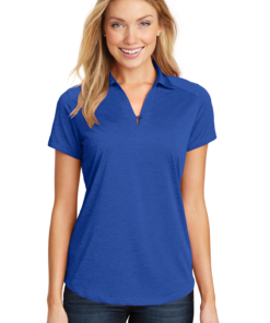 Port Authority Ladies Digi Heather Performance Polo - Image 4