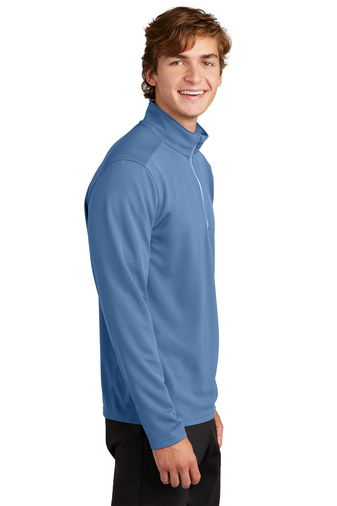 Sport-Tek Sport-Wick Textured 1/4-Zip Pullover