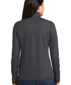 Port Authority Women's Pinpoint Mesh 1/2-Zip - Image 2