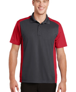 Sport-Tek Colorblock Micropique Sport-Wick Polo - Image 1
