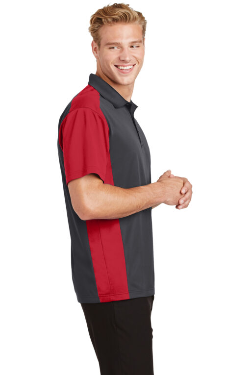 Sport-Tek Colorblock Micropique Sport-Wick Polo