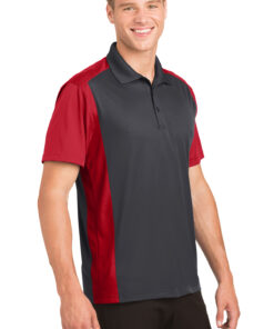 Sport-Tek Colorblock Micropique Sport-Wick Polo - Image 2