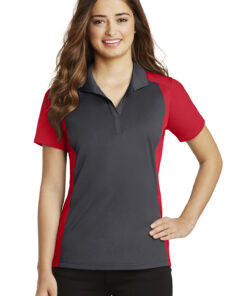 Sport-Tek Ladies Colorblock Micropique Sport-Wick Polo - Image 9