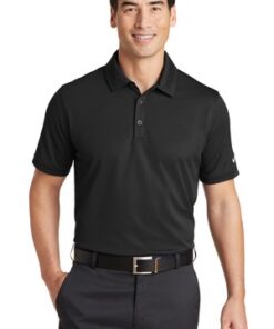 Nike Golf Dri-FIT Solid Icon Pique Modern Fit Polo - Image 9