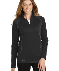 Eddie Bauer Ladies Smooth Fleece 1/2-Zip - Image 6