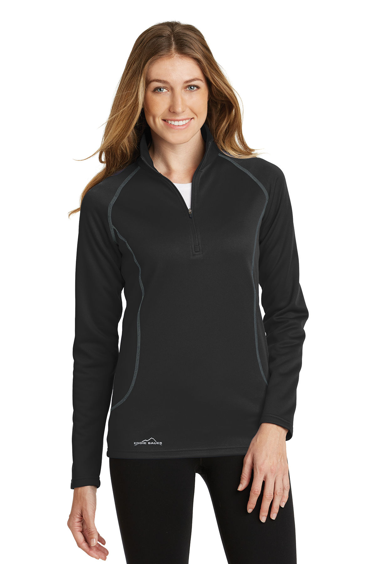 Eddie Bauer Ladies Smooth Fleece 1/2-Zip - Image 6