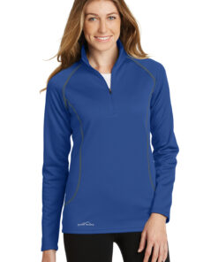 Eddie Bauer Ladies Smooth Fleece 1/2-Zip - Image 5