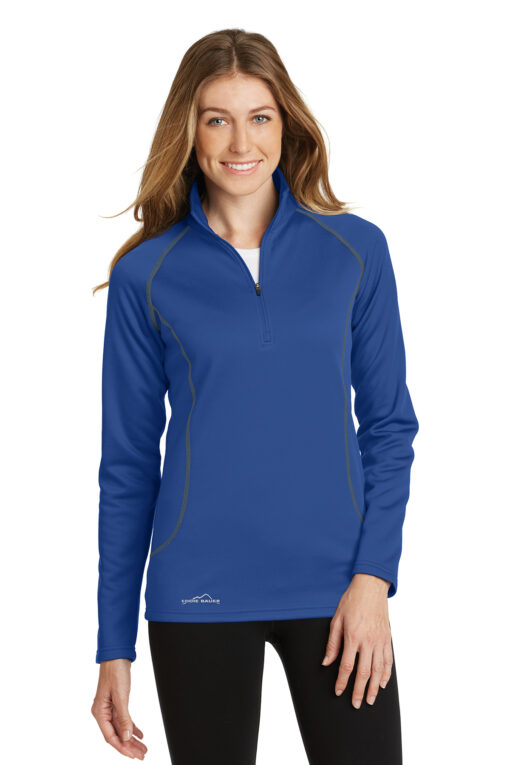 Eddie Bauer Ladies Smooth Fleece 1/2-Zip