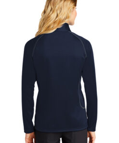 Eddie Bauer Ladies Smooth Fleece 1/2-Zip - Image 2