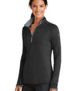 Nike Golf Ladies Dri-FIT Stretch 1/2-Zip Cover-Up - Image 2