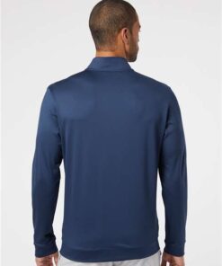 Adidas - Performance Textured Quarter-Zip Pullover - Image 2