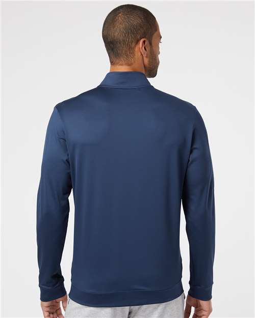 Adidas - Performance Textured Quarter-Zip Pullover