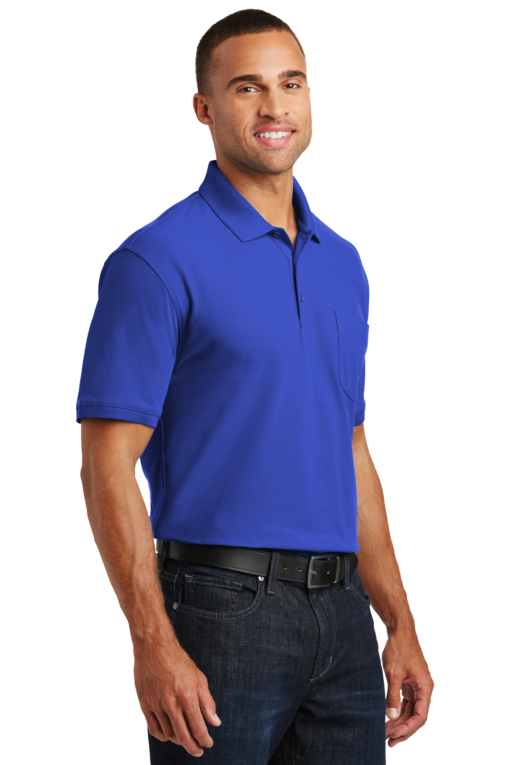 Port Authority Core Classic Pique Pocket Polo