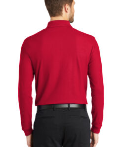 Port Authority Long Sleeve Core Classic Pique Polo - Image 2