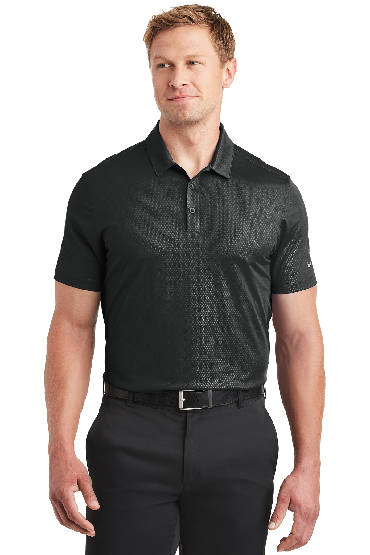 Nike Dri-FIT Embossed Tri-Blade Polo - Image 9