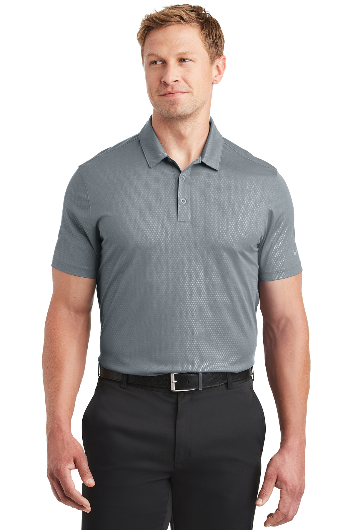 Nike Dri-FIT Embossed Tri-Blade Polo - Image 7