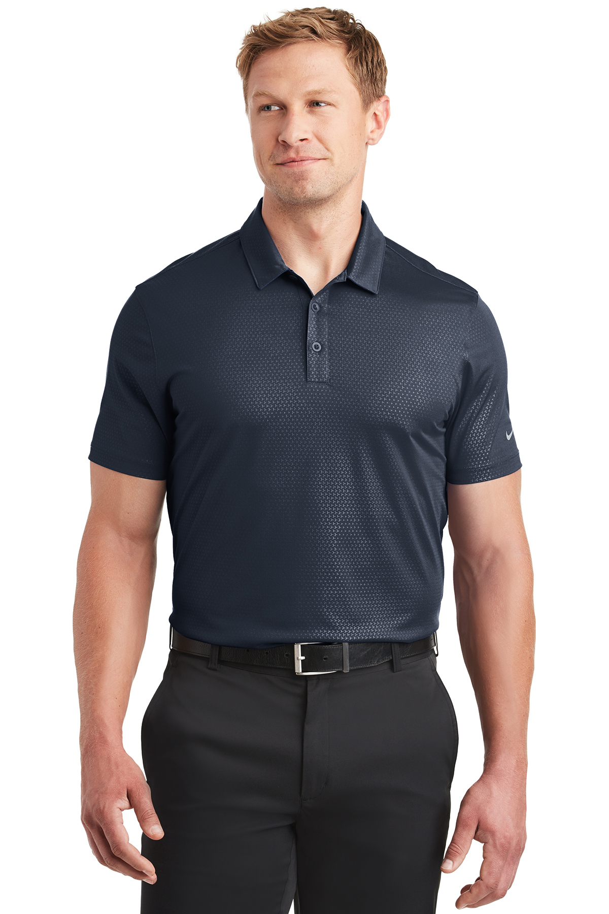 Nike Dri-FIT Embossed Tri-Blade Polo - Image 5