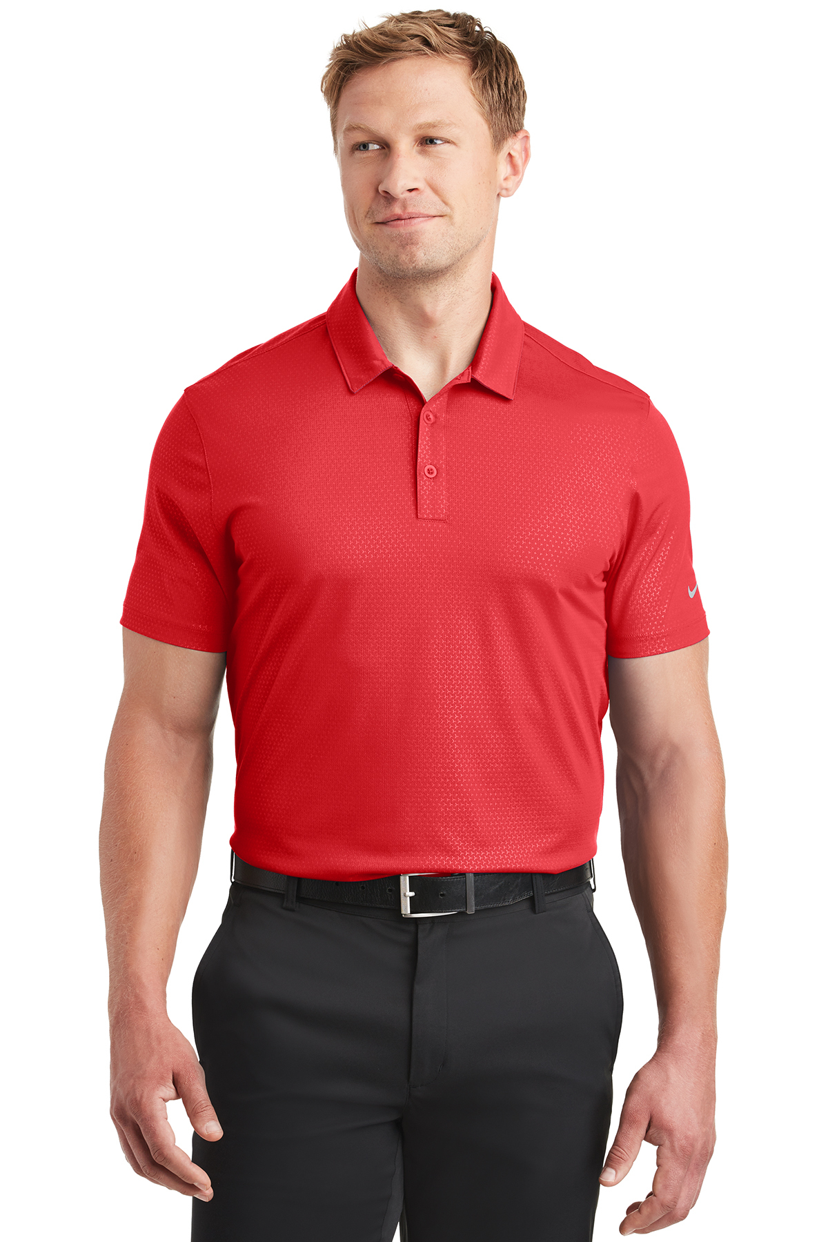 Nike Dri-FIT Embossed Tri-Blade Polo - Image 8