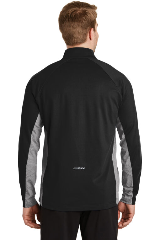 Sport-Tek Sport-Wick Stretch Contrast 1/4-Zip Pullover