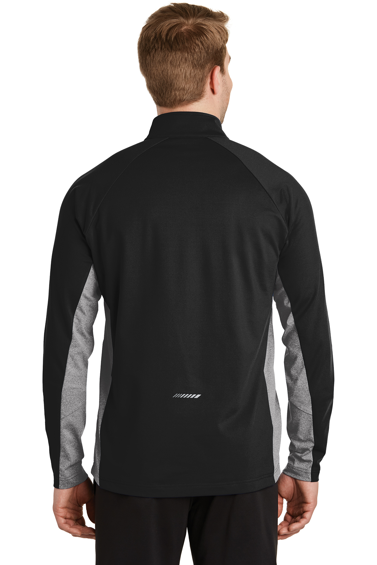 Sport-Tek Sport-Wick Stretch Contrast 1/4-Zip Pullover - Image 4