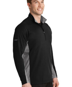 Sport-Tek Sport-Wick Stretch Contrast 1/4-Zip Pullover - Image 2