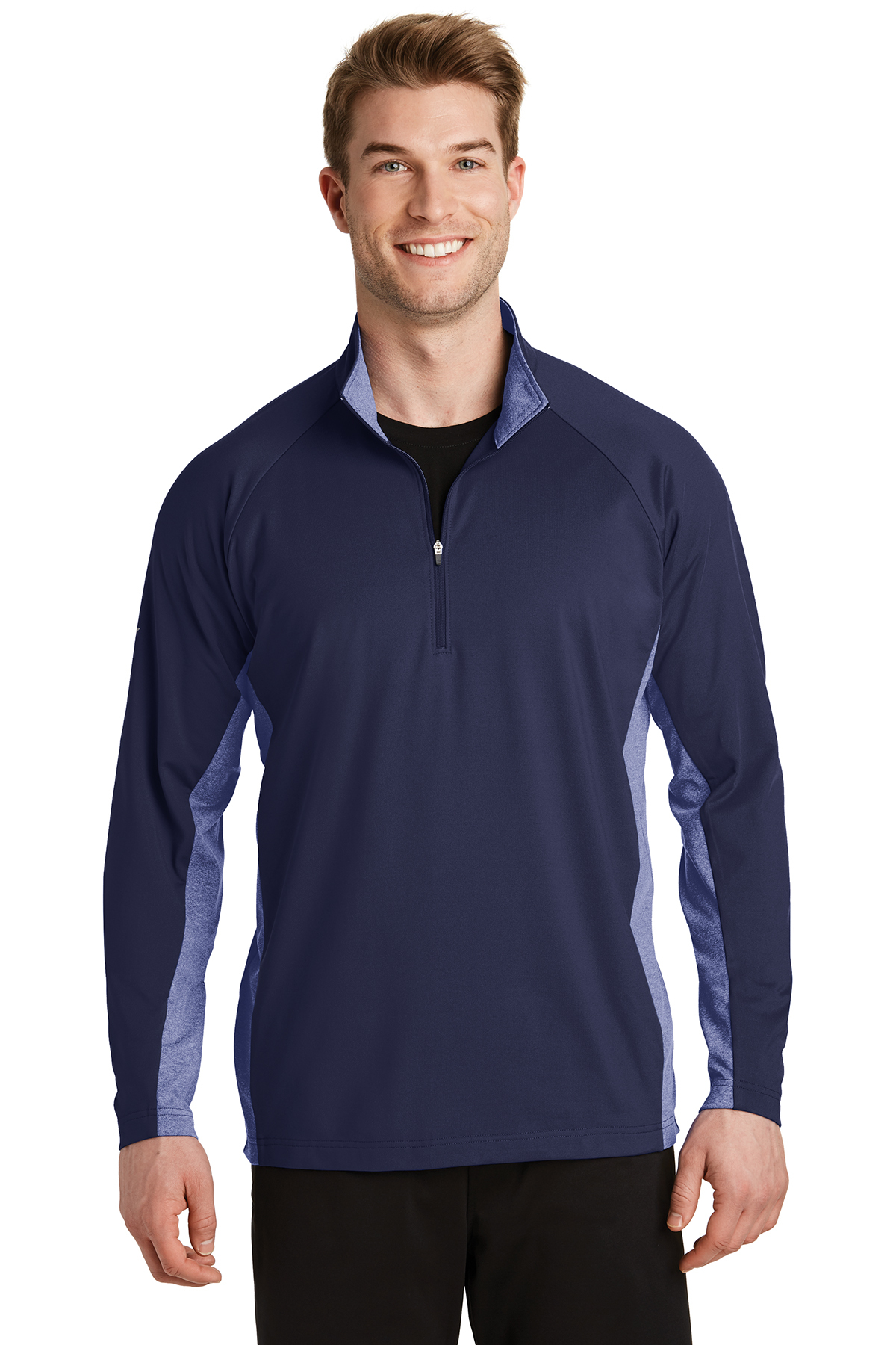 Sport-Tek Sport-Wick Stretch Contrast 1/4-Zip Pullover - Image 5