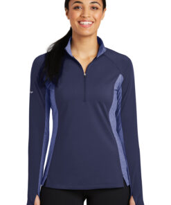 Sport-Tek Ladies Sport-Wick Stretch Contrast 1/2-Zip Pullover - Image 6