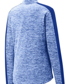 Sport-Tek Ladies PosiCharge Electric Heather Colorblock 1/4-Zip Pullover - Image 8