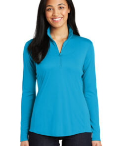 Sport-Tek Ladies PosiCharge Competitor 1/4-Zip Pullover - Image 8