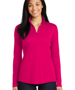 Sport-Tek Ladies PosiCharge Competitor 1/4-Zip Pullover - Image 1