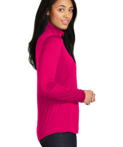 Sport-Tek Ladies PosiCharge Competitor 1/4-Zip Pullover - Image 3