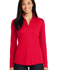 Sport-Tek Ladies PosiCharge Competitor 1/4-Zip Pullover - Image 6