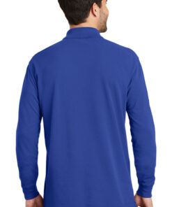 Port Authority EZCotton Long Sleeve Polo - Image 4