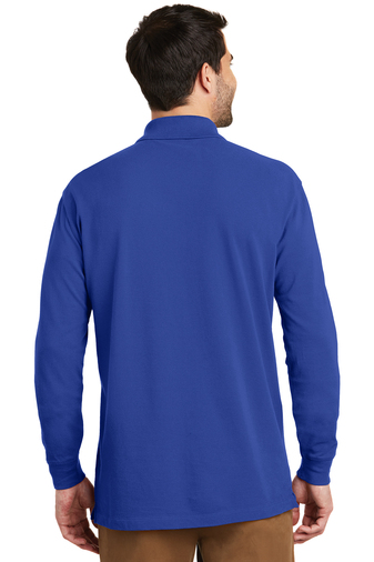 Port Authority EZCotton Long Sleeve Polo