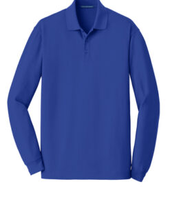 Port Authority EZCotton Long Sleeve Polo - Image 5