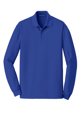 Port Authority EZCotton Long Sleeve Polo