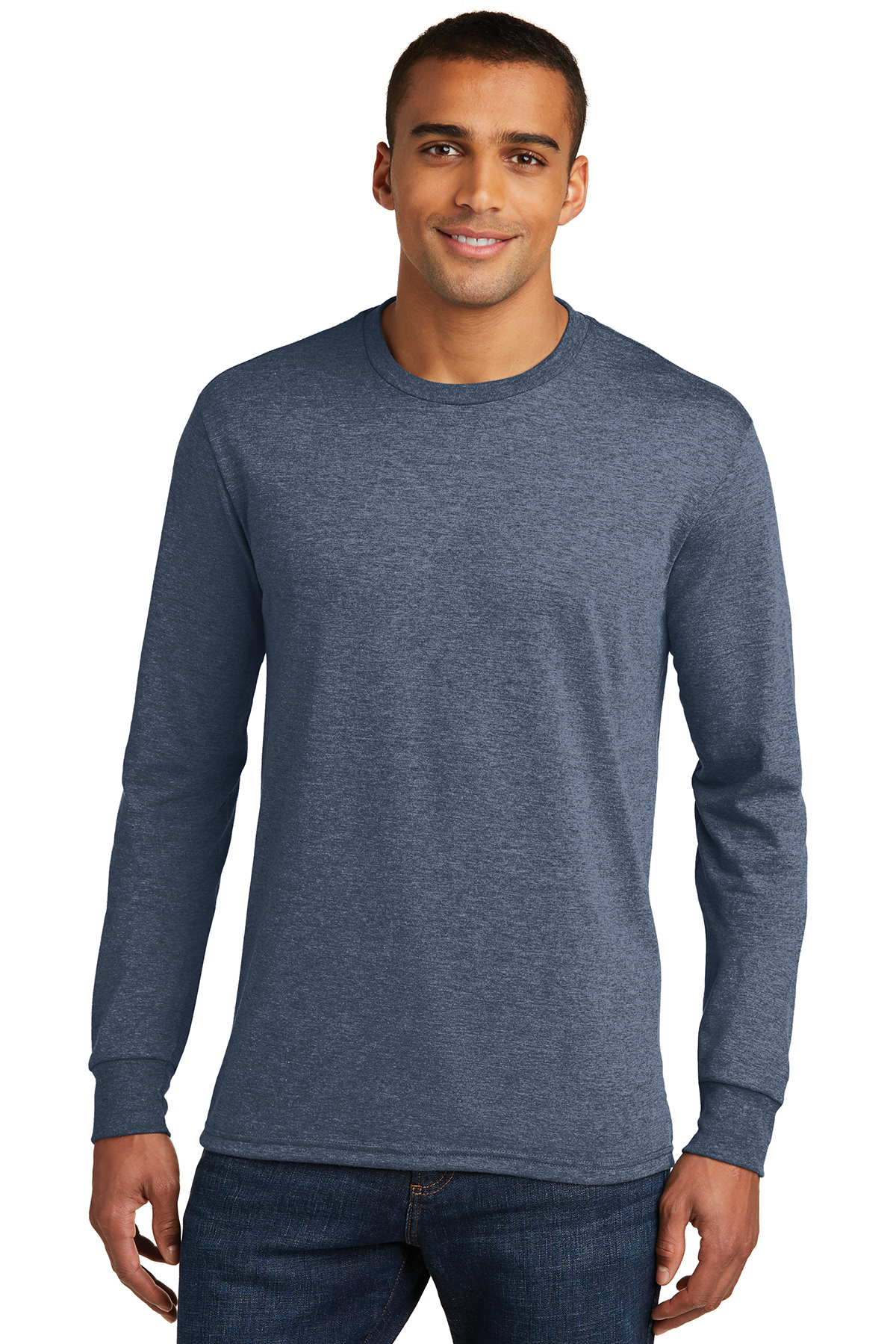 District Perfect Tri Long Sleeve Tee - Image 1