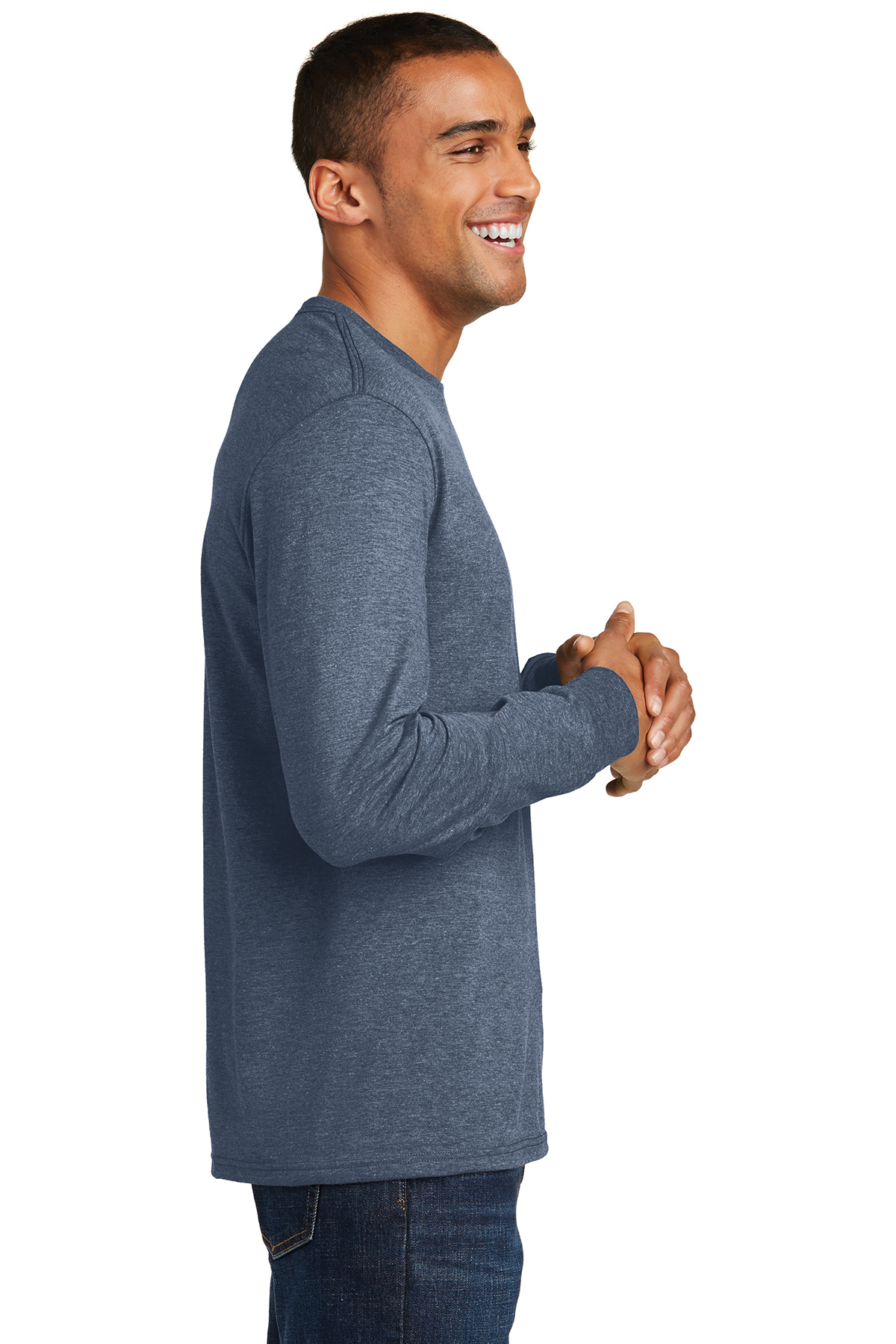 District Perfect Tri Long Sleeve Tee - Image 3