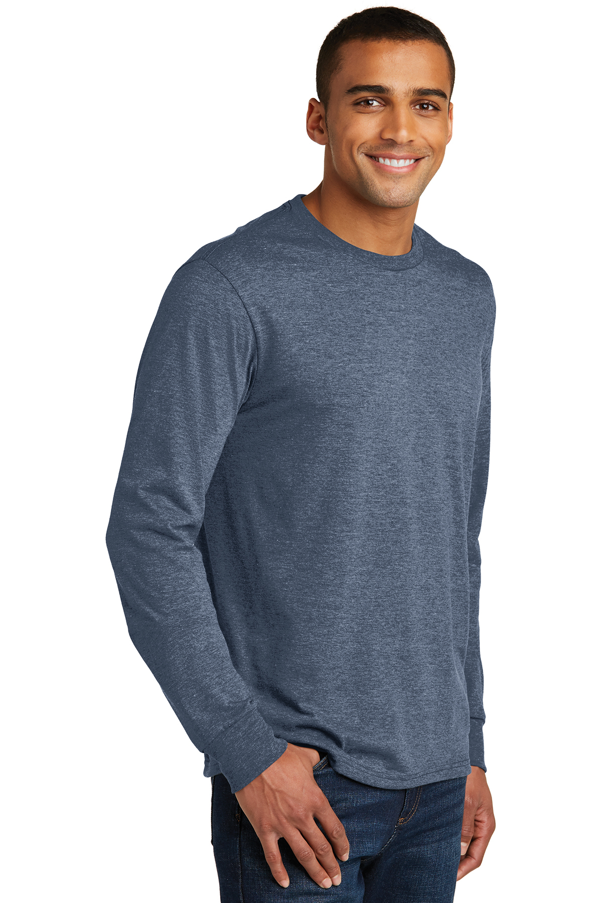 District Perfect Tri Long Sleeve Tee - Image 2