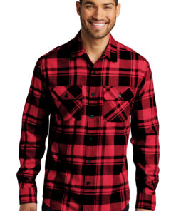 Port Authority Plaid Flannel Shirt - Image 5