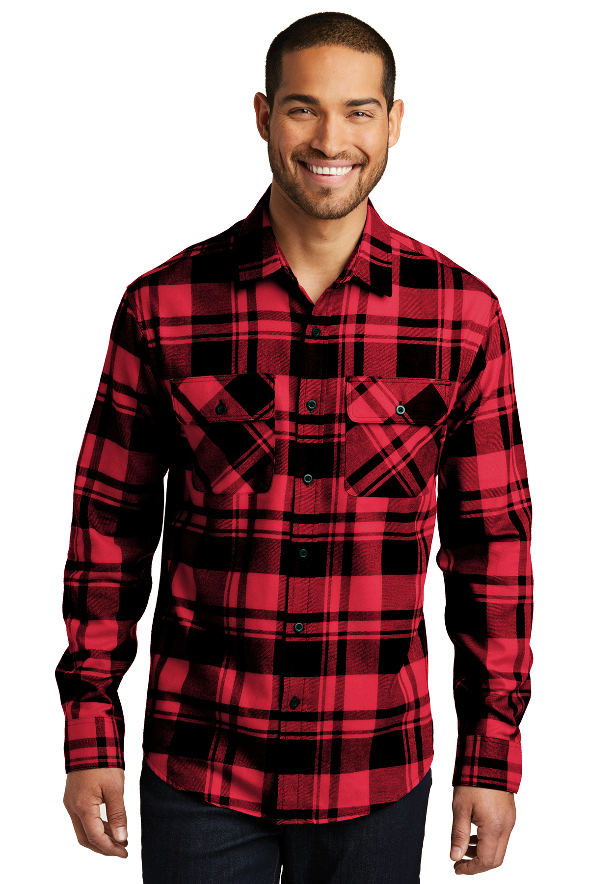 Port Authority Plaid Flannel Shirt - Image 5